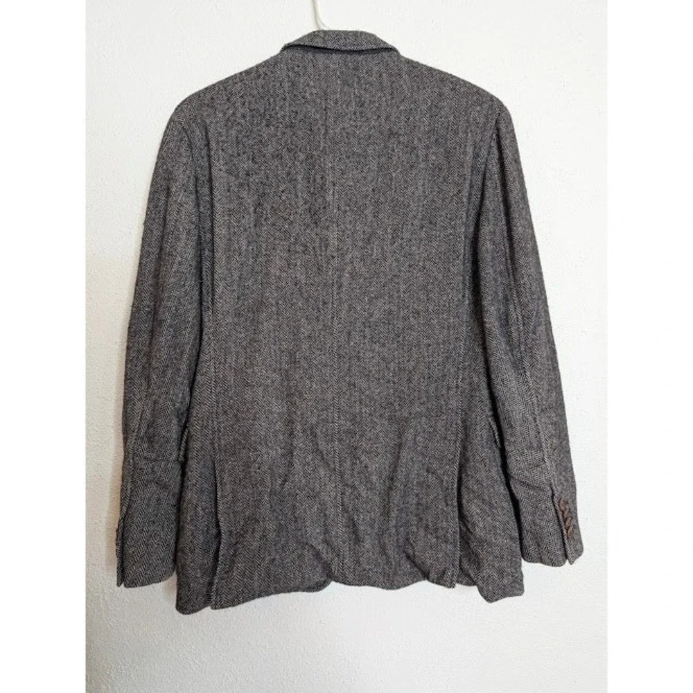 Banana Republic Blazer Mens 40RS Tailored Fit Wool Military Epaulette Jacket‎